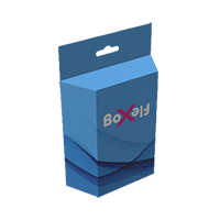 Scatola trapezoidale con appendino