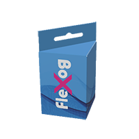 Scatola triangolare con appendino