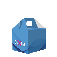 Scatola decorativa con manico