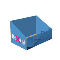 Scatola vassoio inclinato